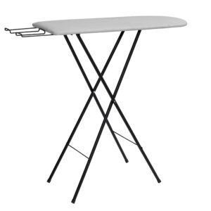 TABUA DE PASSAR ROUPA SLIM AÇO/MAD. PRETO - COD 8788