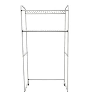 ESTANTE ORG. P/ LAVANDERIA 2 PRATELEIRAS BRANCA - COD 8242