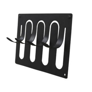 CABIDEIRO FLOW COM 4 GANCHOS BLACK - COD 4056