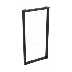 PÉ DE MESA INDUSTRIAL EM TUBO AÇO PRETO - COD 9010