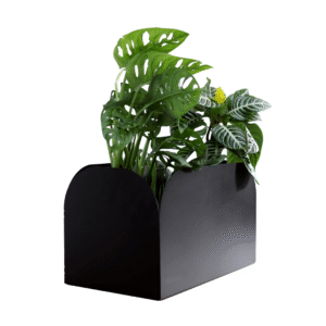 FLOREIRA DE CHÃO OU PAREDE FLOWER BLACK - COD 4006