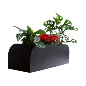 FLOREIRA DE CHÃO OU PAREDE FLOWER BLACK - COD 4004