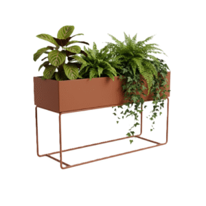 FLOREIRA ALTA FLOWER CORTEN STEEL - COD 4013