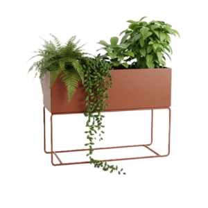 FLOREIRA ALTA FLOWER CORTEN STEEL - COD 4014